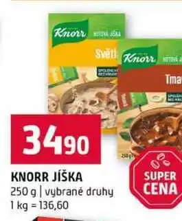 Terno KNORR JIŠKA 250g vybrané druhy nabídka