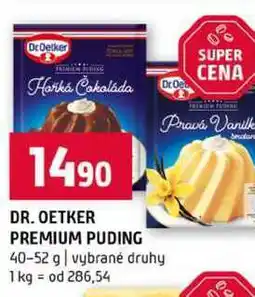 Terno DR. OETKER PREMIUM PUDING 40-52 g vybrané druhy nabídka