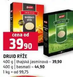 Terno DRUID RÝŽE 400 g thajská jasmínová 400 g basmati nabídka