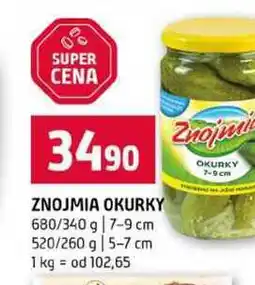 Terno ZNOJMIA OKURKY 680/340 g 7-9 cm 520/260 g 5-7 cm nabídka