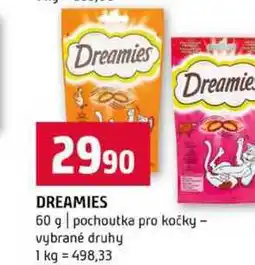 Terno DREAMIES 60 g pochoutka pro kočky vybrané druhy nabídka
