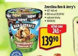 Albert Zmrzlina Ben & Jerry's nabídka