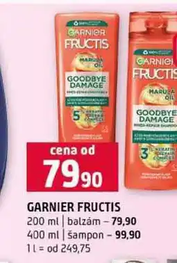 Terno GARNIER FRUCTIS 200 ml balzám 400 ml šampon nabídka