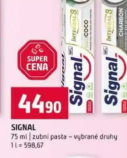 Terno SIGNAL 75 ml zubni pasta vybrané druhy nabídka