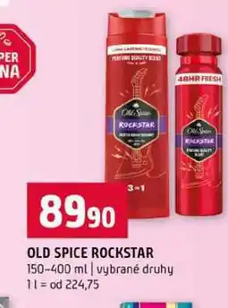 Terno OLD SPICE ROCKSTAR 150-400 ml vybrané druhy nabídka