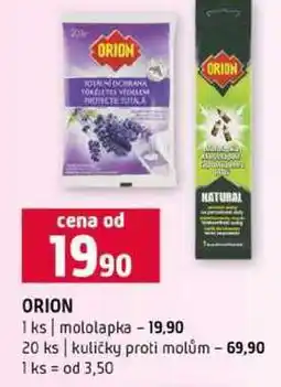 Terno ORION 1 ks mololapka 20 ks kuličky proti molům nabídka