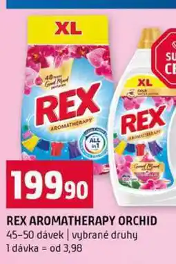 Terno REX AROMATHERAPY ORCHID 45-50 dávek vybrané druhy nabídka