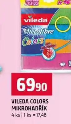Terno VILEDA COLORS MIKROHADŘÍK 4 ks nabídka