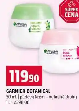 Terno GARNIER BOTANICAL 50 ml pleťový krém vybrané druhy nabídka
