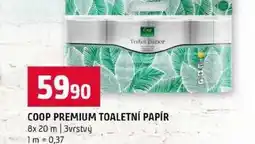 Terno COOP PREMIUM TOALETNÍ PAPÍR 8x 20 m 3vrstvý nabídka