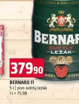 Terno BERNARD 11 5l pivo světlý ležák nabídka