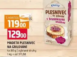 Terno MADETA PLESNIVEC NA GRILOVÁNÍ 4x 80 g vybrané druhy nabídka