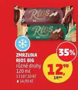 Penny Market ZMRZLINA RIOS BIG různé druhy nabídka