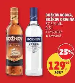 Penny Market BOŽKOV ORIGINAL 37,5% alk nabídka