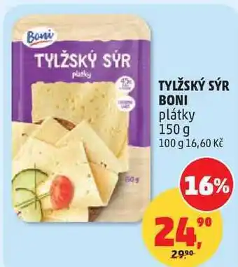 Penny Market TYLŽSKÝ SÝR BONI plátky nabídka