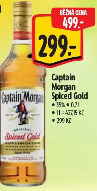 Albert Captain Morgan Spiced Gold nabídka