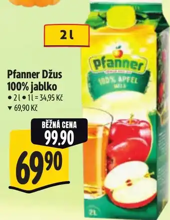 Albert Pfanner Džus 100% jablko nabídka