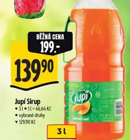 Albert Jupí Sirup nabídka