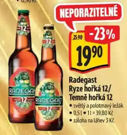 Albert RADEGAST RYZE HOŘKÁ 12. TEMNĚ HOŘKÁ 12 nabídka