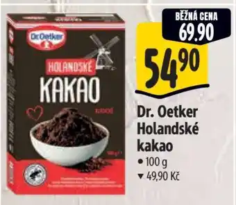 Albert Dr. Oetker Holandské kakao nabídka
