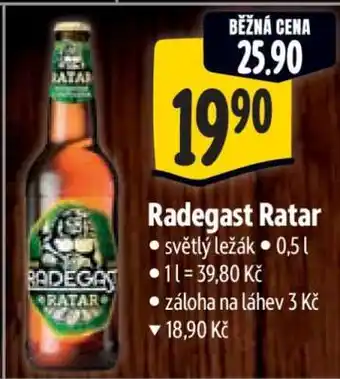 Albert Radegast Ratar nabídka