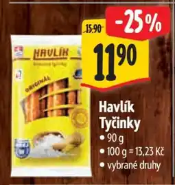 Albert Havlík Tyčinky nabídka