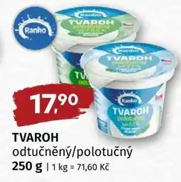 Terno TVAROH odtučněný/polotučný nabídka