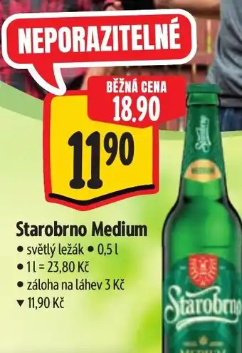 Albert Starobrno Medium nabídka
