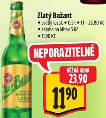 Albert Zlatý Bažant nabídka