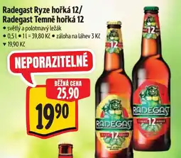 Albert Radegast Ryze hořká 12/ Radegast Temně hořká 12 nabídka