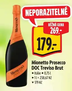 Albert Mionetto Prosecco DOC Treviso Brut nabídka