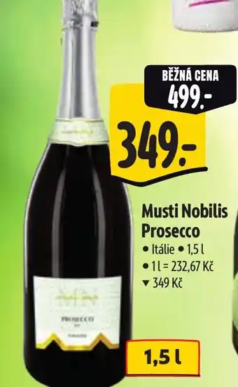 Albert Musti Nobilis Prosecco nabídka