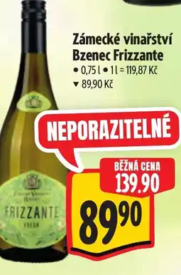 Albert Zámecké vinařství Bzenec Frizzante nabídka