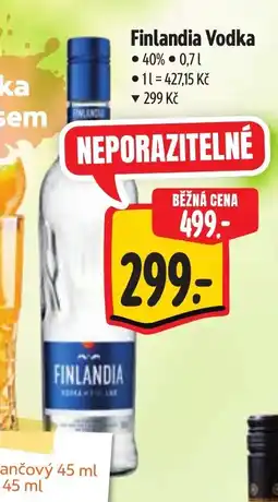 Albert Finlandia Vodka nabídka
