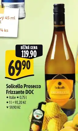 Albert Solicello Prosecco Frizzante DOC nabídka