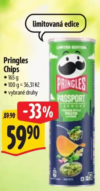 Albert Pringles Chips nabídka