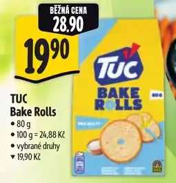 Albert TUC Bake Rolls nabídka