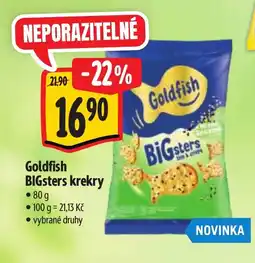 Albert Goldfish BIGsters krekry nabídka