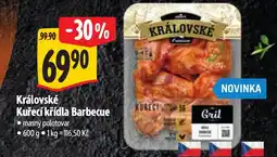 Albert Královské Kuřecí křídla Barbecue nabídka