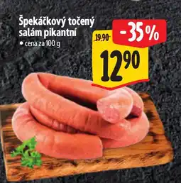 Albert Špekáčkový točený salám pikantní nabídka
