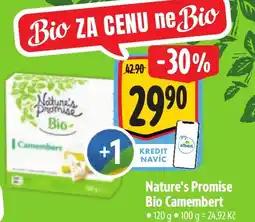 Albert Nature's Promise Bio Camembert nabídka