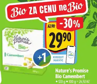 Albert Nature's Promise Bio Camembert nabídka