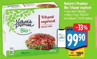 Albert Nature's Promise Bio Trhané vepřové nabídka