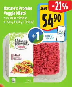 Albert Nature's Promise Veggie Mleté nabídka