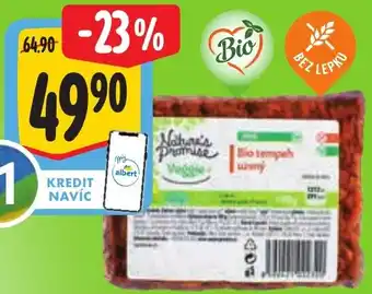 Albert Nature's Promise Veggie Bio Tempeh uzený nabídka