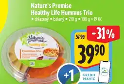 Albert Nature's Promise Healthy Life Hummus Trio nabídka