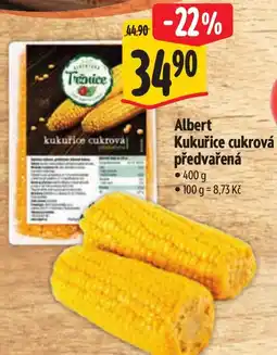 Albert Albert Kukuřice cukrová předvařená nabídka