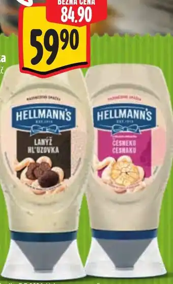 Albert Hellmann's Majonézová omáčka nabídka