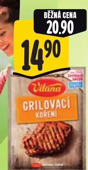 Albert Vitana Grilovací koření nabídka