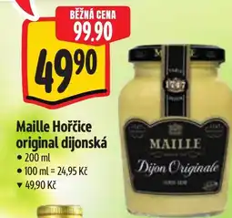 Albert Maille Hořčice original dijonská nabídka